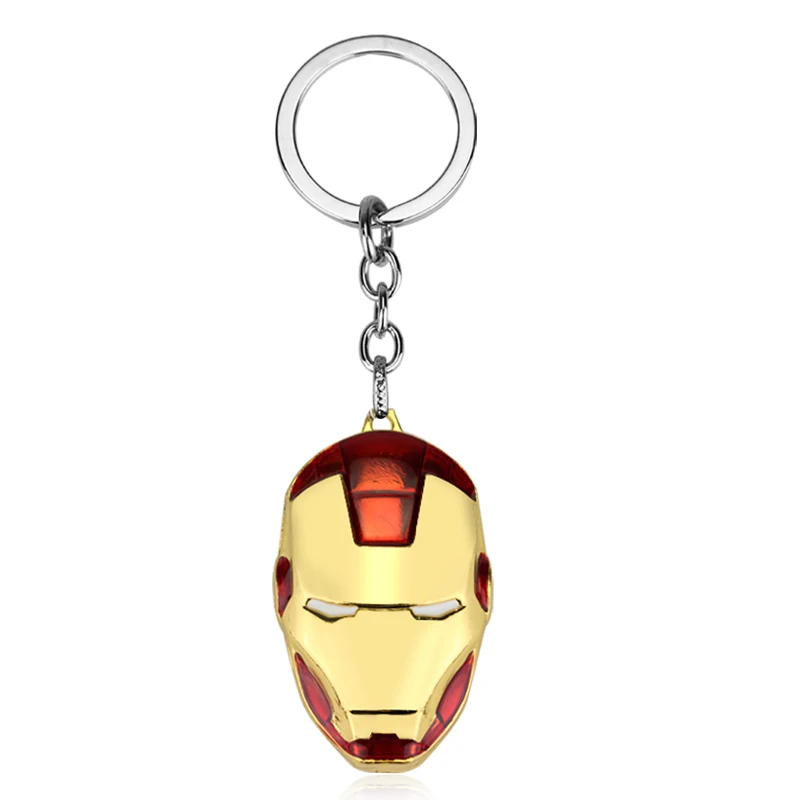 Тор молот Marvel брелок супергерой Мстители кулон брелки Буква A брелок Porte Clef chaviro Железный человек держатель для ключей