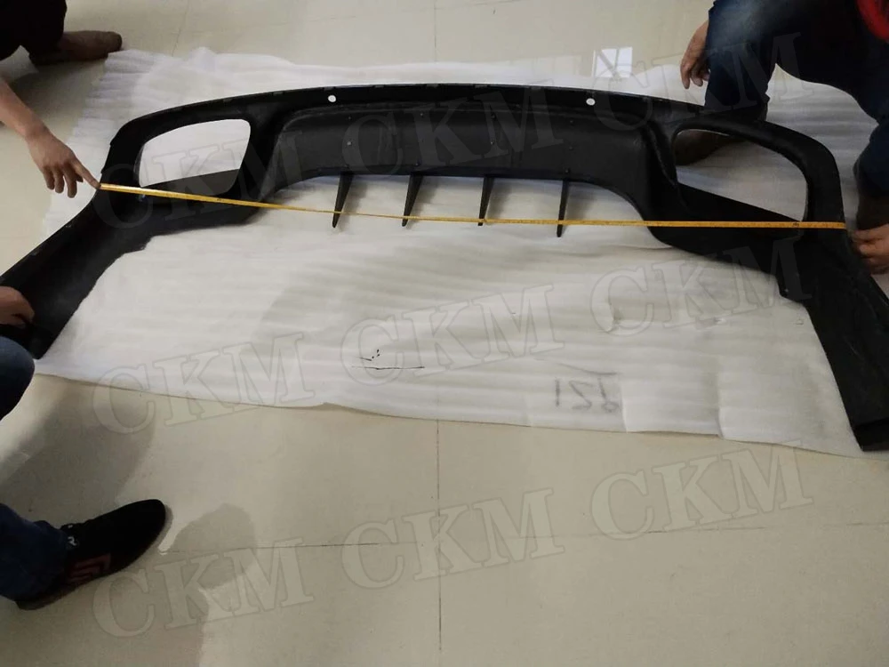 Carbon Fiber Rear Lip Diffuser Fits For Porsche Panamera 971 FRP Bumper Guard