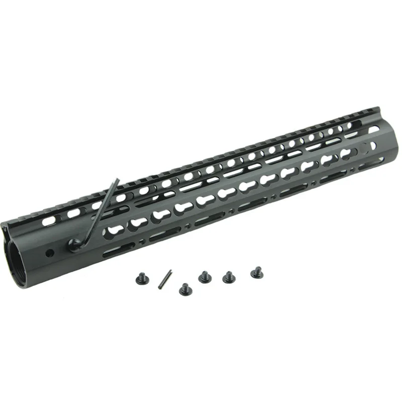 Funpowerland черный свободный поплавок NSR 13 5 &quotHandguard цельный топ рельс системы KeyMod высокого качества ультра