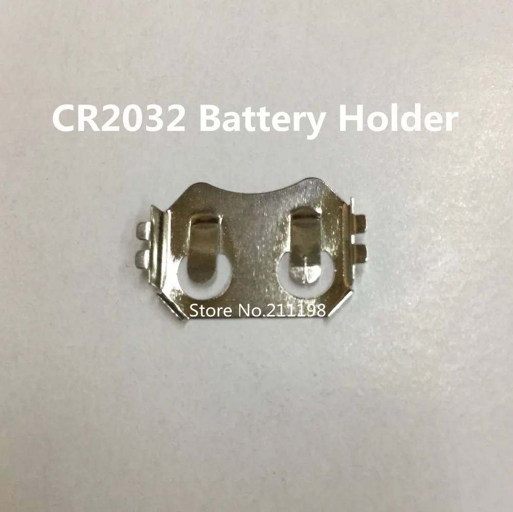 50 шт./лот Cr2032 держатель аккумулятора медный аккумулятора|holder|holder cr2032holder battery |