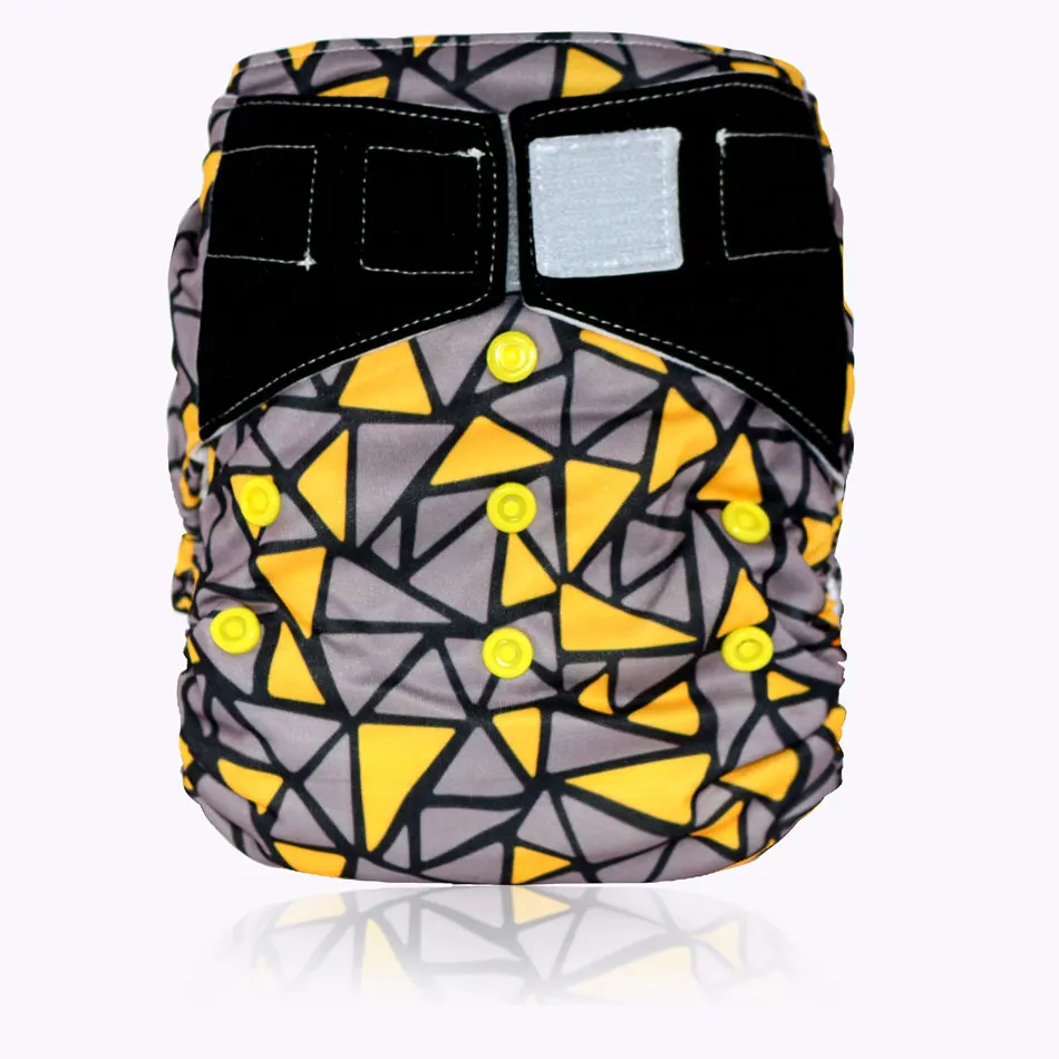 Miababy OS Night AIO-pa&ntilde;al de tela para beb&eacute;, de secado r&aacute;pido, de gamuza, AI2, ajustable-4