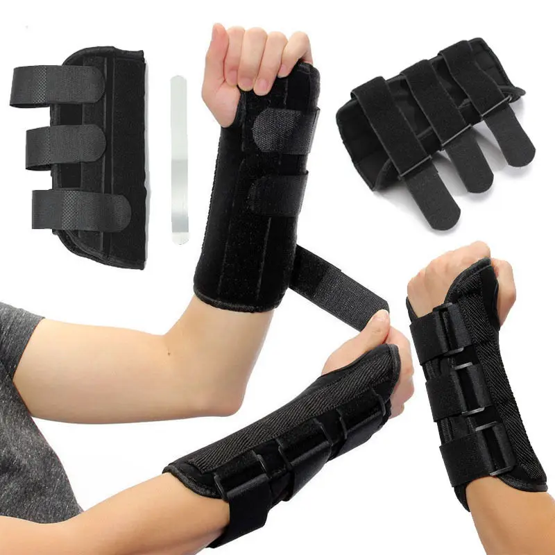 Медицинская фиксация запястья Скоба поддержка шина применяется к повреждению