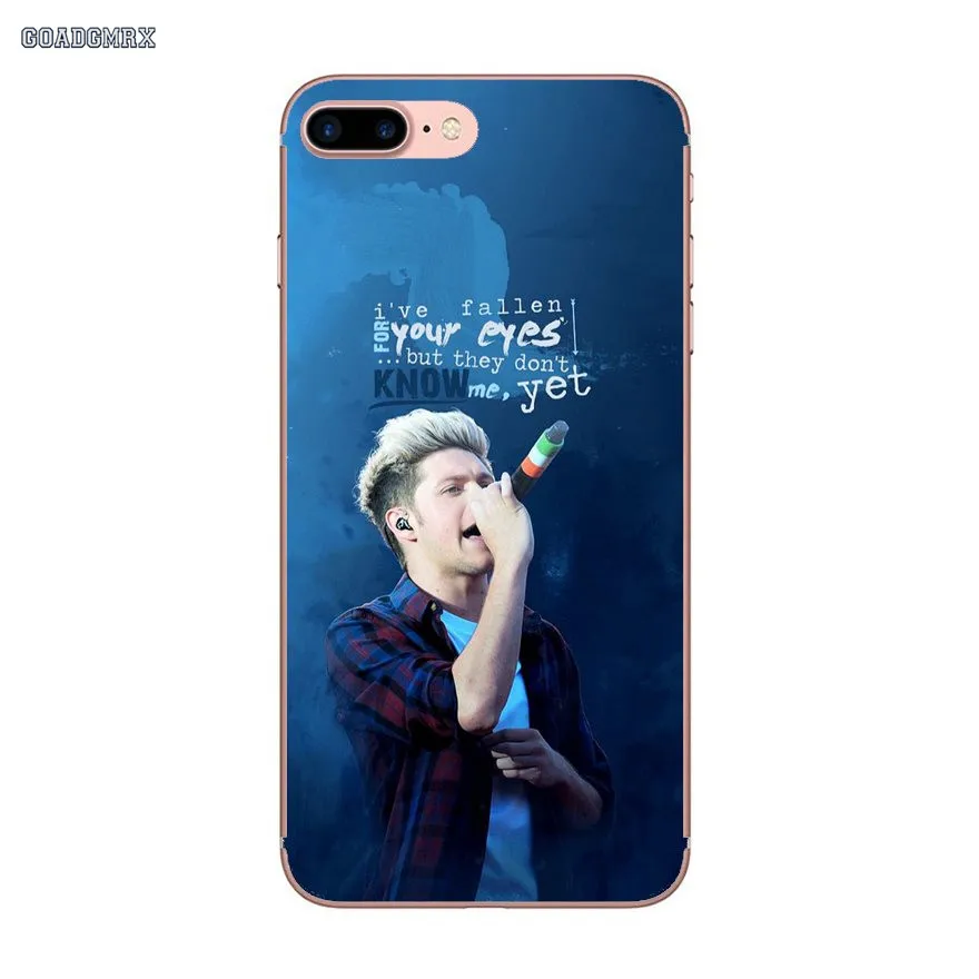 Мягкие прозрачные чехлы для Samsung Galaxy J3 J5 J7 A3 A5 A7 2015 2016 2017 Note 3 4 5 8 Niall Horan One Direction |
