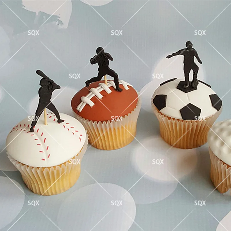 Бейсбольная помадка форма для выпечки торта силиконовая инструменты украшения