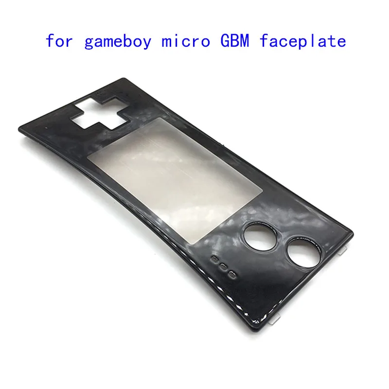 Хромированная Лицевая панель сменный передний корпус чехол для Nintendo Game Boy Micro