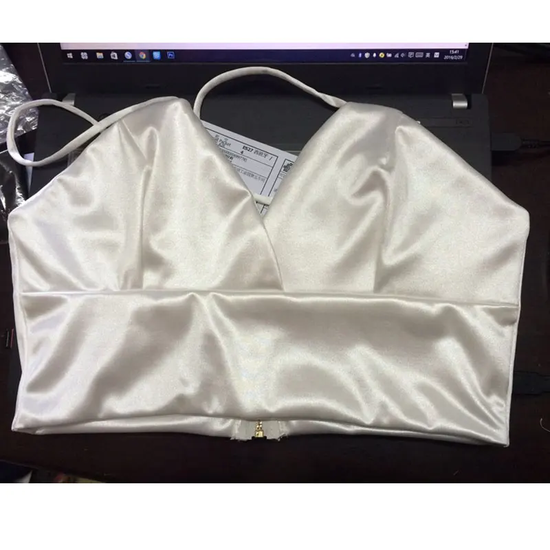 Женские летние топы в стиле хип хоп бюстье укороченный топ Rihanna сексуальные