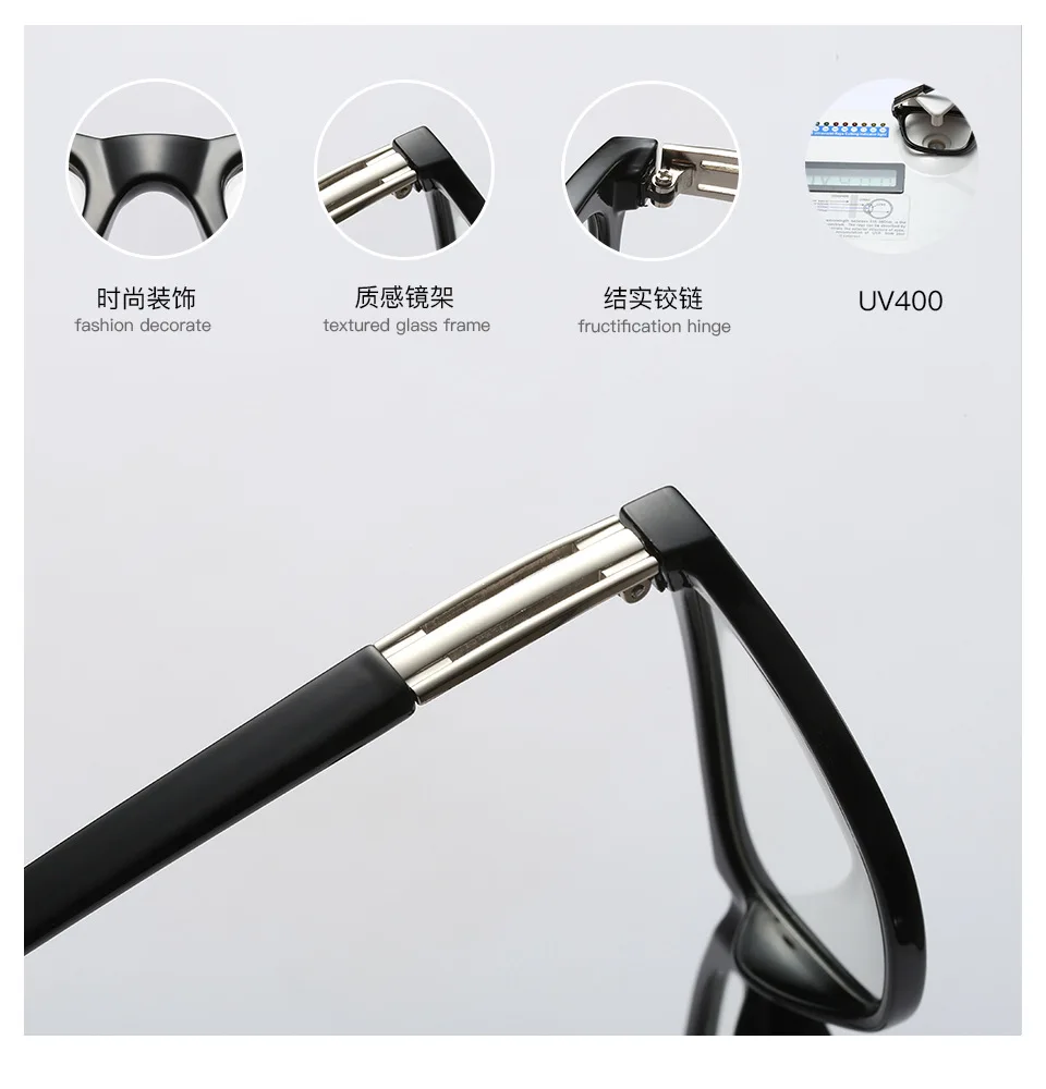 new Myopia Sunglasses Photochromic Finished Men Women Eyeglasses Frame with color lens Sun glasses Eyewear FML | Аксессуары для
