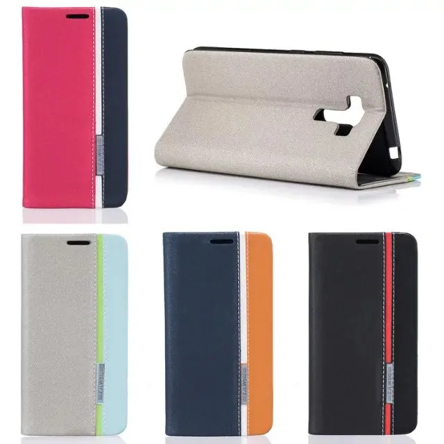 Роскошный чехол из искусственной кожи с откидной крышкой для Asus Zenfone 3 Max ZC553KL