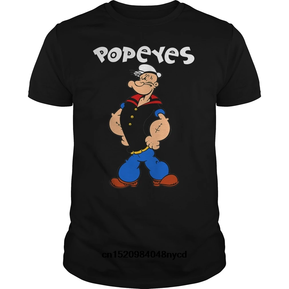 Новый stylefunny футболки popeyes 2018 модная футболка мужская | Мужская одежда