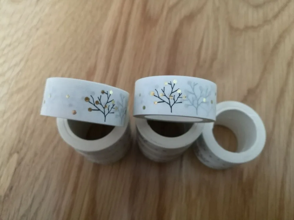 1 5 см * м креативная лента с белым деревом Васи сделай сам украшение Скрапбукинг