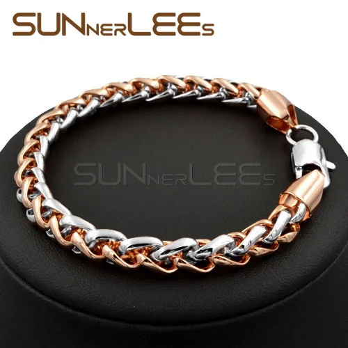 Браслет из звеньев пшеницы 3/5/7 мм|bracelet fashion|fashion braceletcolorful bracelet |