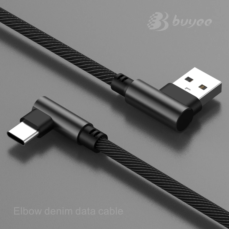Usb type C 90 градусов быстрая зарядка usb c кабель для передачи данных зарядное
