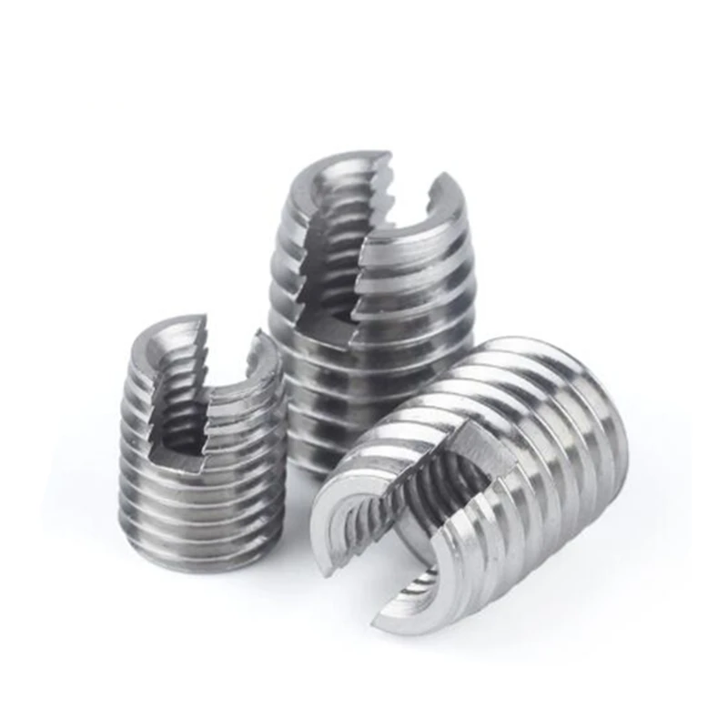 M2 M2.5 M3 M4 M5 M6 M8 M10 M12 stainless steel Self Tapping thread Insert 302 Slotted type Screw Bushing Thread Repair | Обустройство