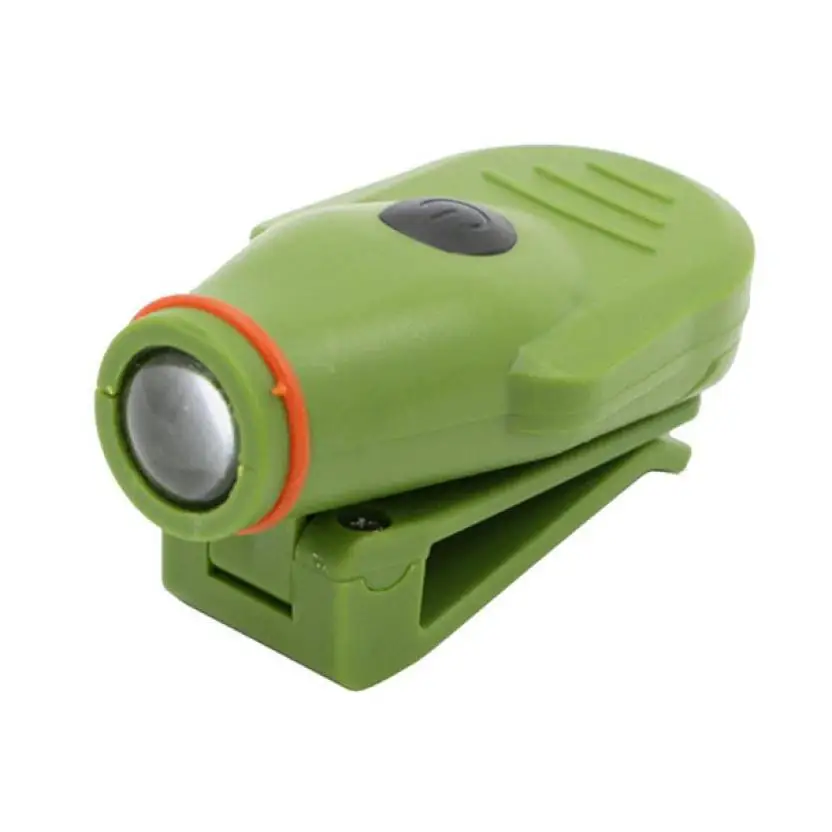 Мини Супер яркая светодиодная лампа на шапку с зажимом Регулируемая Фара CR26340 для