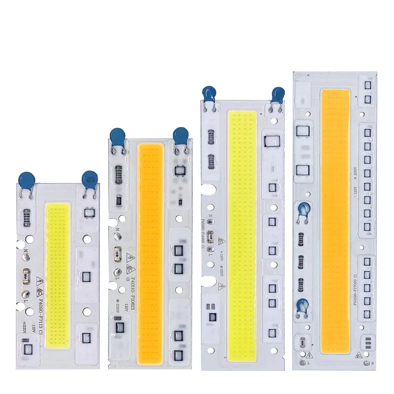 5 шт./лот Интеллектуальный IC LED COB чип лампа 30 Вт 50 70 100 120 150 AC110V 220 В Smart подходит для