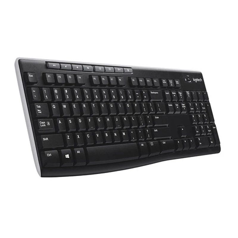 Беспроводная клавиатура Logitech K270 с прочными клавишами ультрафиолетовым