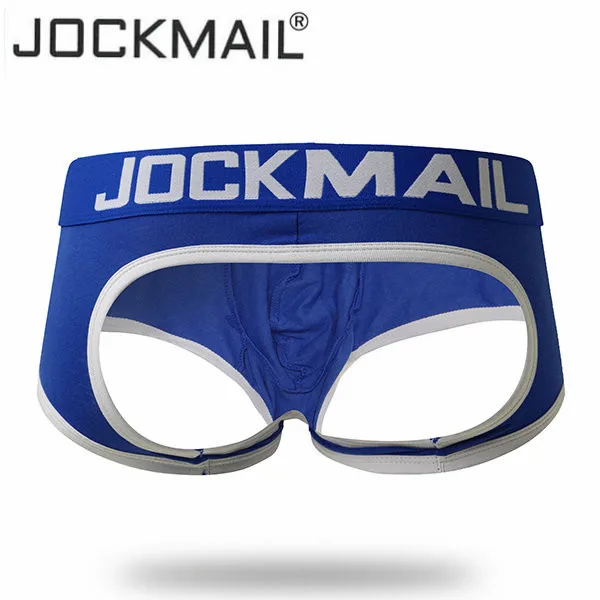 JOCKMAIL, Брендовое сексуальное нижнее белье для мужчин, бандаж, дышащий, cueca, гей, нижнее белье, хлопок, боксерские шорты, трусы с низкой талией, g-стринги