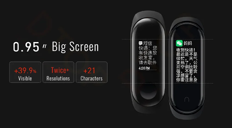 Оригинальная китайская версия Xiaomi mi Band 4 Smart mi band 4 браслет пульсометр фитнес 135 мАч OLed экран Bluetooth 5,0 Xiaomi mi jia