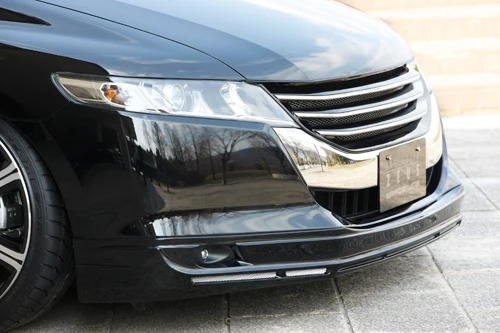 FRP губы для HONDA Odyssey RB3/4 (2009-2013) MSZ стиль стекло волокно передний под спойлером тела
