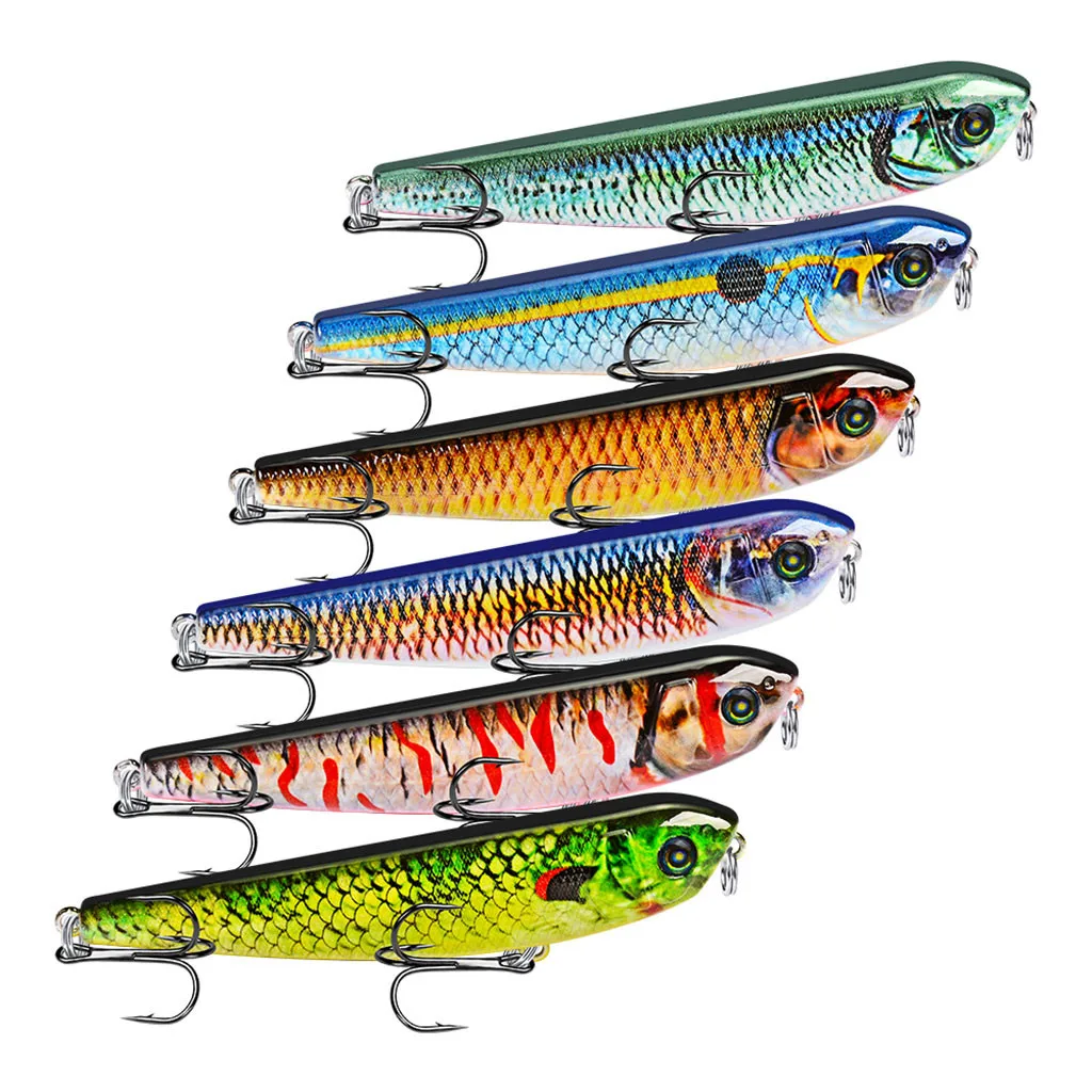 1 шт. пластиковые рыболовные приманки разноцветные жесткие для окуня Для океан
