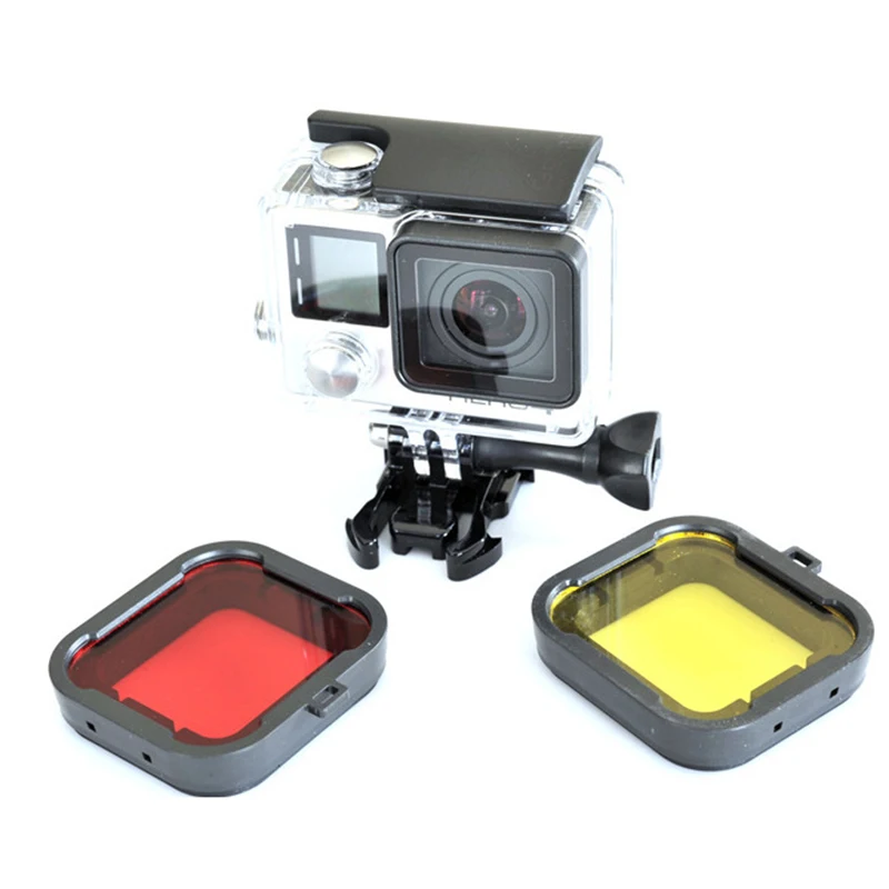 1 шт. фильтр для объектива дайвинга камеры экшн-камеры GoPro Hero 3 +/4 | Электроника