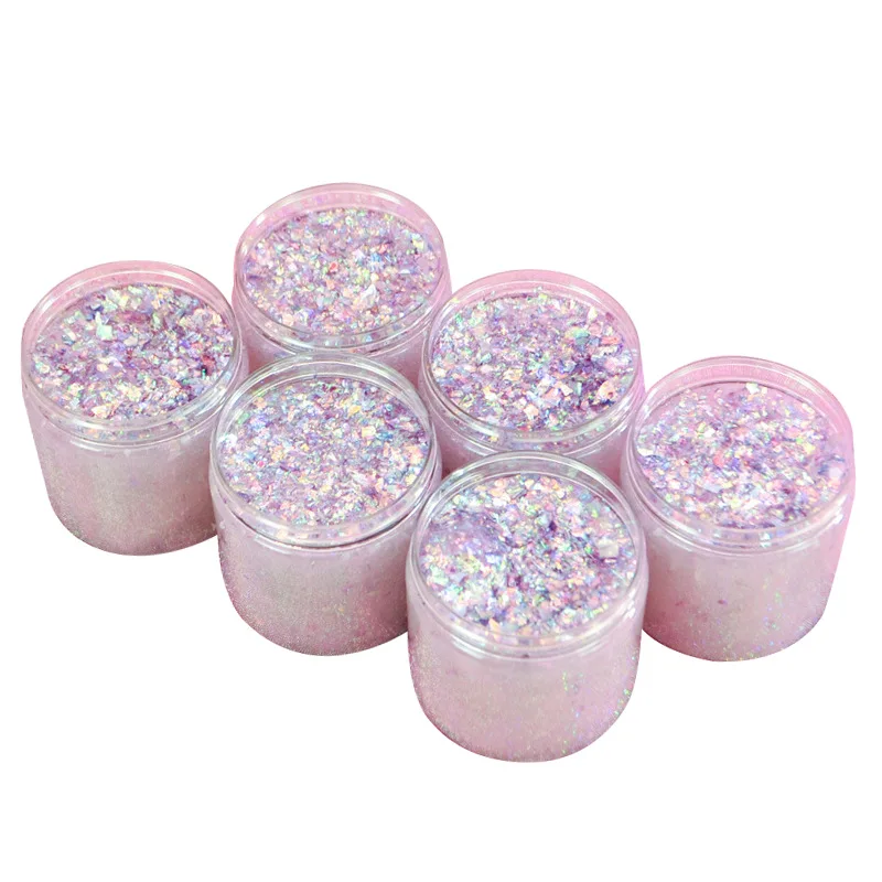 1pc Mylb готовая слизь Фэнтези Русалочка фиолетовая глазурь poke mud ins Популярные расслабляющие игрушки Дети Хрустальная глина игрушка воздух сухая глина в горячей - Цвет: 1pc
