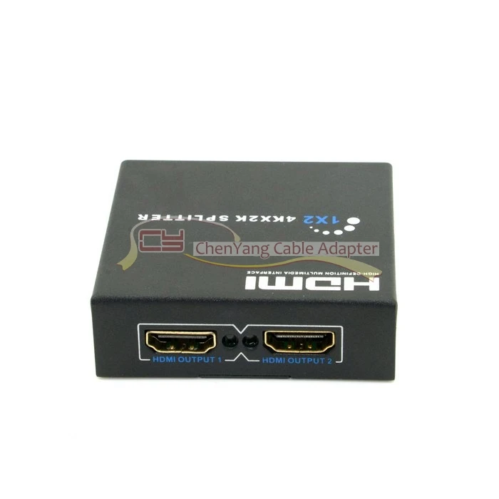 1 шт./4 K 2K UHD HDMI сплиттер вход 2 выход усилитель ретранслятор переключатель коробка