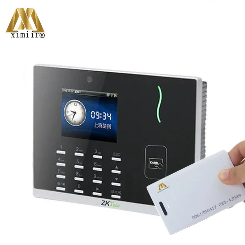 Высокое качество карты посещаемости времени SC800 с 125 кГц RFID и камеры 3 5 дюймов TFT