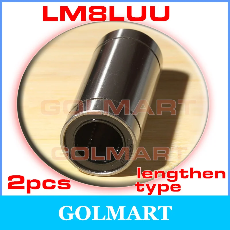 LM8LUU LM81545UU длинный тип линейного движения шариковых подшипников втулка для lang linear