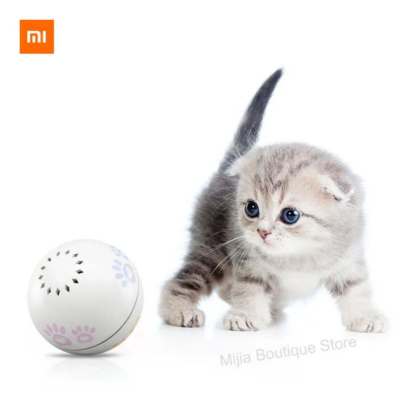 Умная игрушка компаньон Xiaomi Petoneer для домашних животных встроенный кошачий шарик