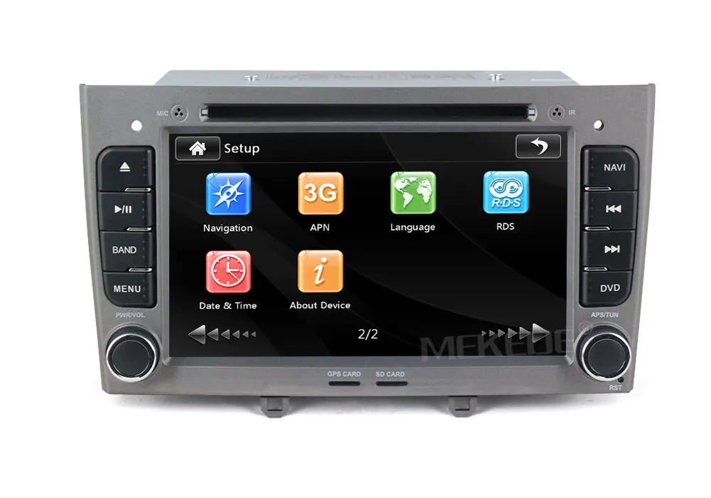 " 2din windows ce6.0 автомобильный dvd-плеер для peugeot 308 408 308SW с поддержкой canbus BT RDS FM 8G карта Микрофон