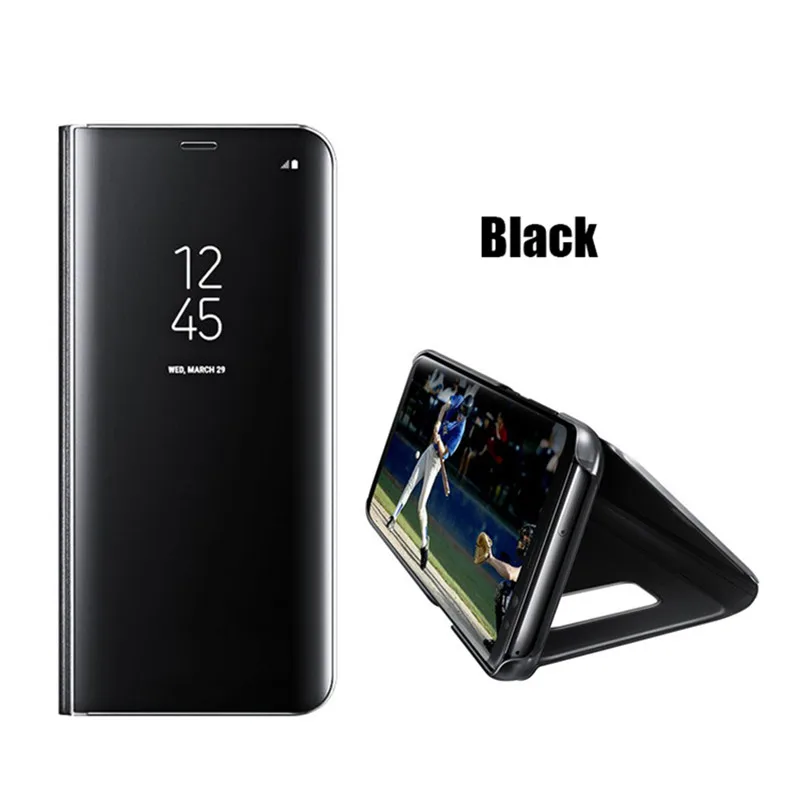 Для Huawei P20 P30 Pro Mate 20 10 honor 9 lite Capa P Smart Z Y9 Y5 2019 зеркальный флип-чехол Чехол для 9X 8X 8A