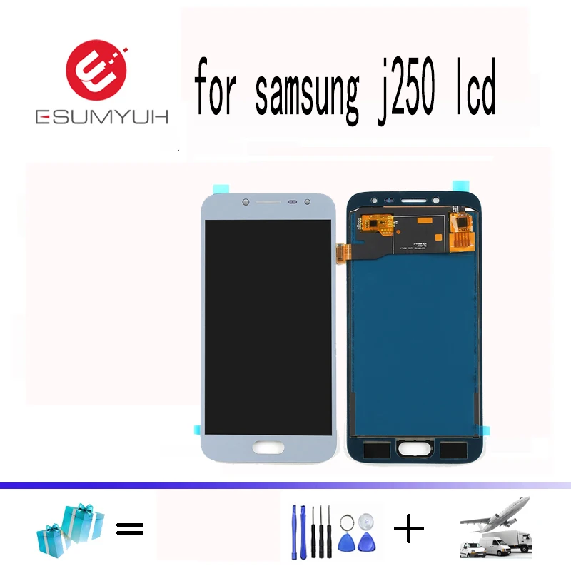 Для Samsung Galaxy J2 pro 2018 J250 J250F ЖК дисплей и сенсорный экран дигитайзер в сборе Grand Prime Pro