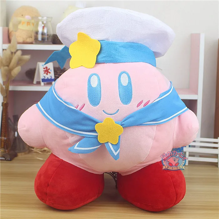 

Japan new 35cm Kirby 25th anniversary plush toy stuffed toys chef and navy cute soft toy Give your child a birthday present