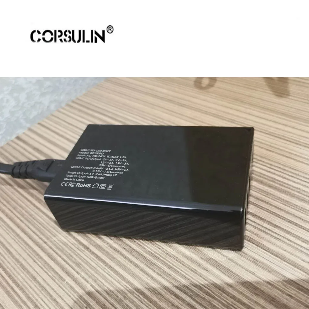 Зарядное устройство для смартфонов 87 Вт 61 30 29 18 QC3.0 PD MacBook Pro/Air Macbook iPhone/iPad