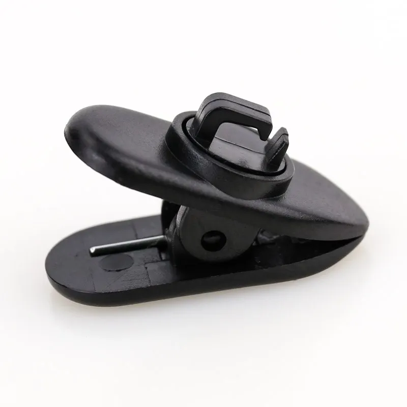 20 шт. зажим для кабеля наушников Зажим провода шнура воротника держатель |