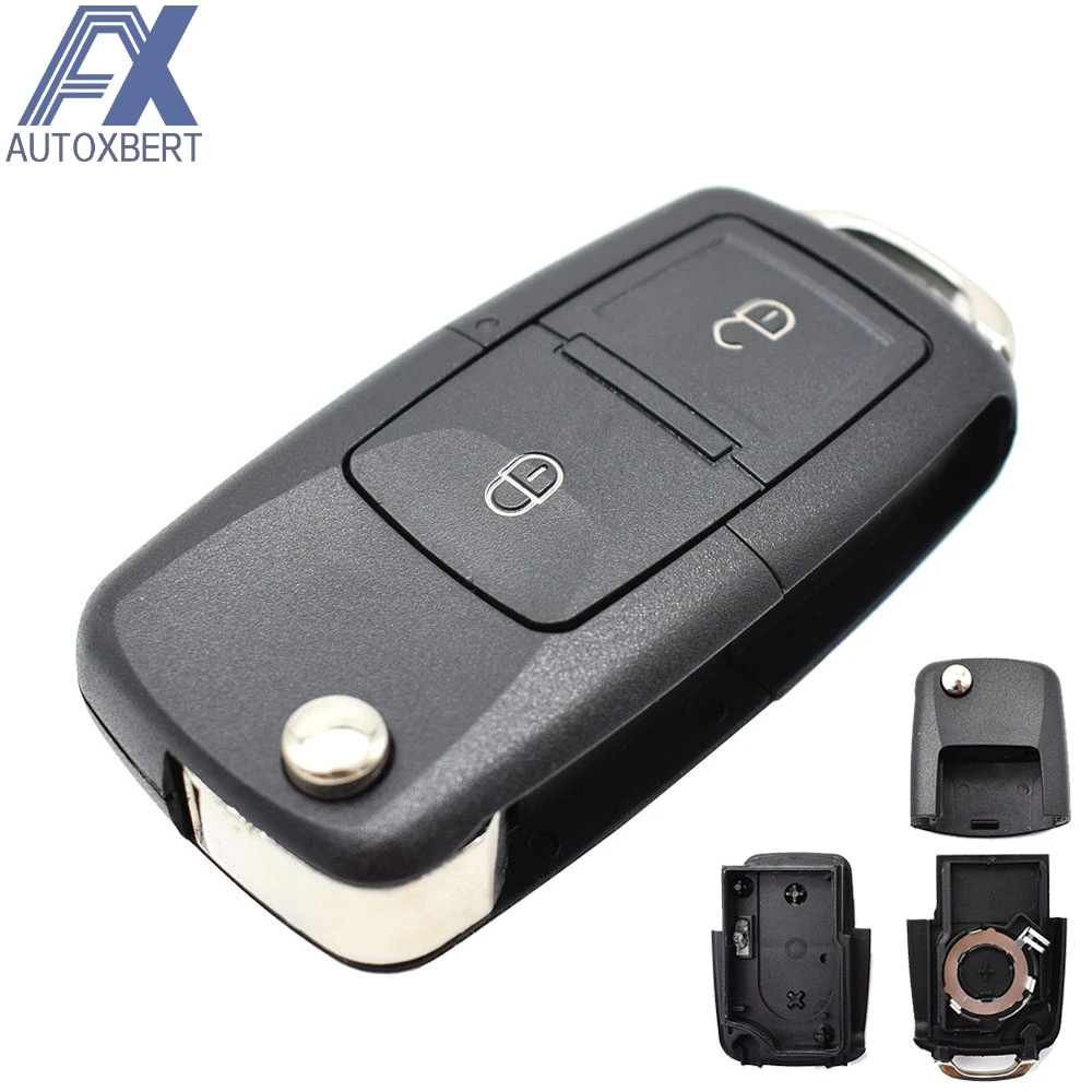 2 кнопки оболочки ключа для сиденья Altea Alhambra Cordoba Ibiza Leon Toledo Skoda Octavia Fabia чехол