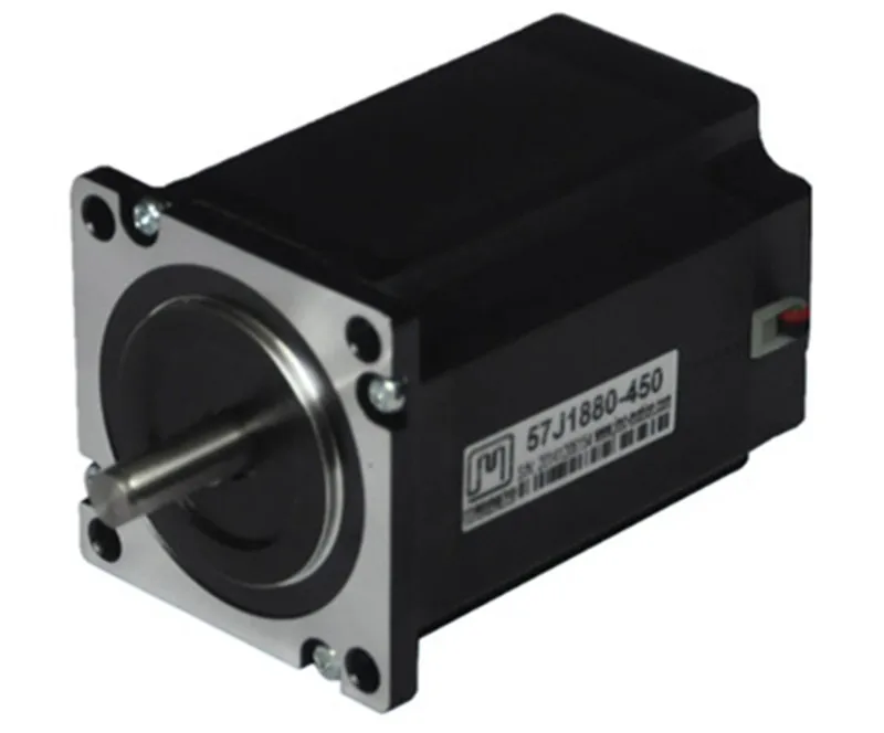 Nema 23 2 фазный 2.2N.m 311ozf.in шаговый двигатель 57 мм Рама 8 вал 57J1880 450 JMC|nema motor dimensions|nema