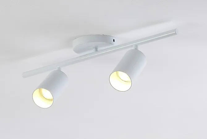 002 WHITE Nordic Creative GU10 LED MINI Lighting Creative Commercial Clothing Store Industrial BAR SHOP COFEE Wind Corridor Backwall Light - Цвет корпуса: 002 WHITE
