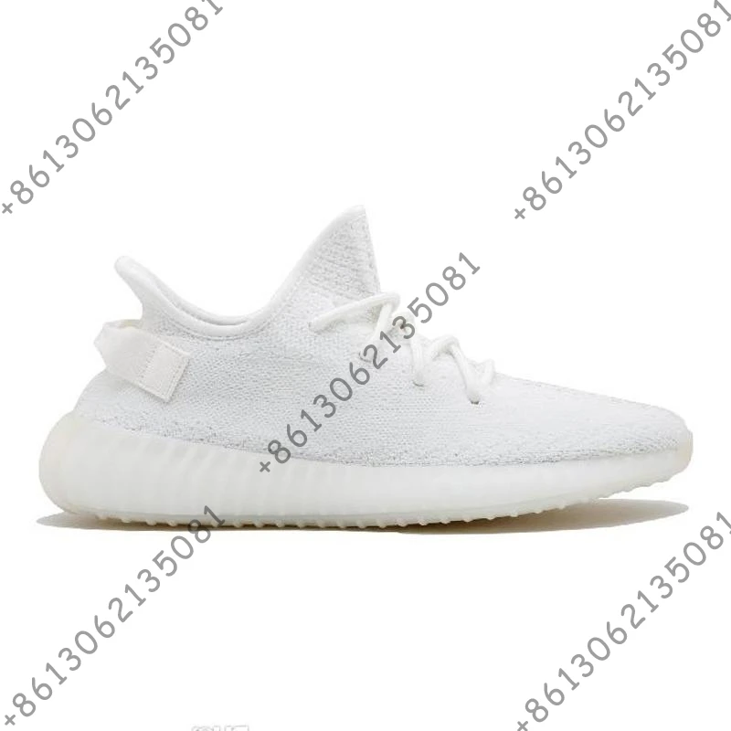 Static 350 running shoes for men women BELUGA bred ZEBRA cream BUTTER SESAME BLUE TINT mens trainer breathable sports sneakers | Спорт и