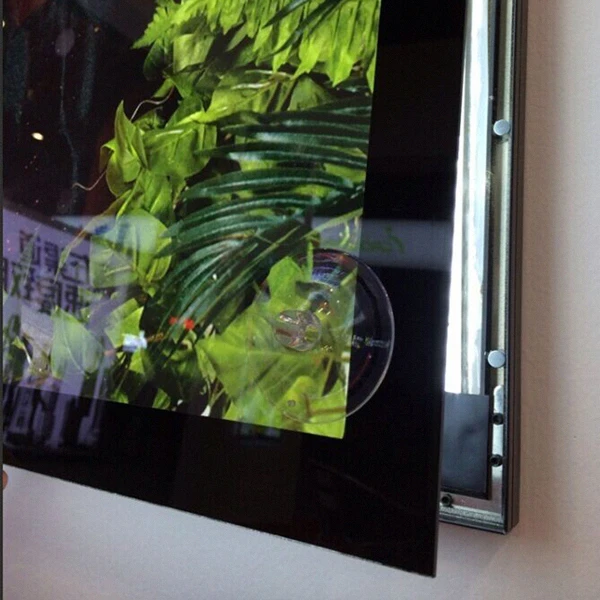 6 шт. на заказ ультра тонкий магнит алюминиевый профиль LED пиццы магазин меню