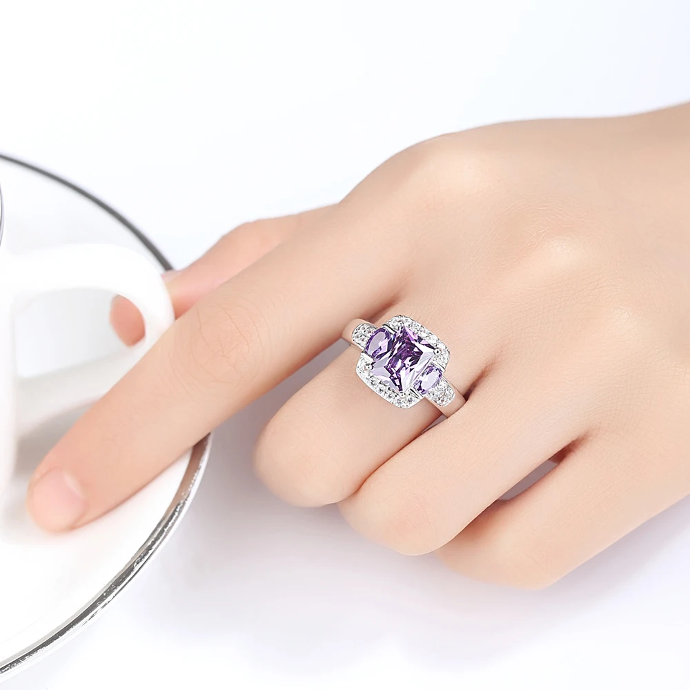 Серебряное кольцо Изысканная мода женский и мужской подарок серебряное