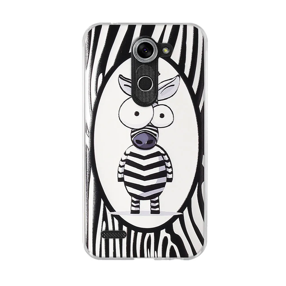 3D Luxury TPU Case For LG X mach Fast K600 5.5 inch Soft Silicon Cover Back Phone Cases Shells | Мобильные телефоны и