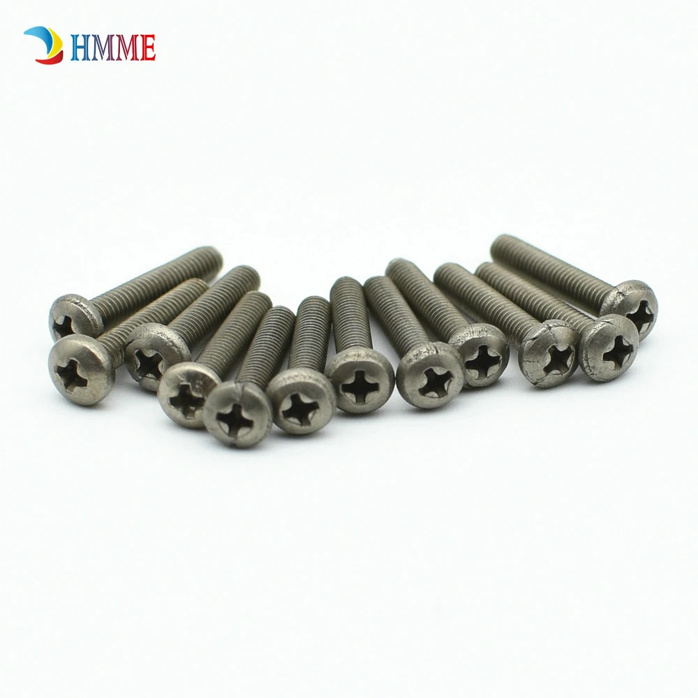 Титановые болты M4 M5 M6 X8/10/15/20/25/30/35 x круглые шестигранные винты с шестигранной