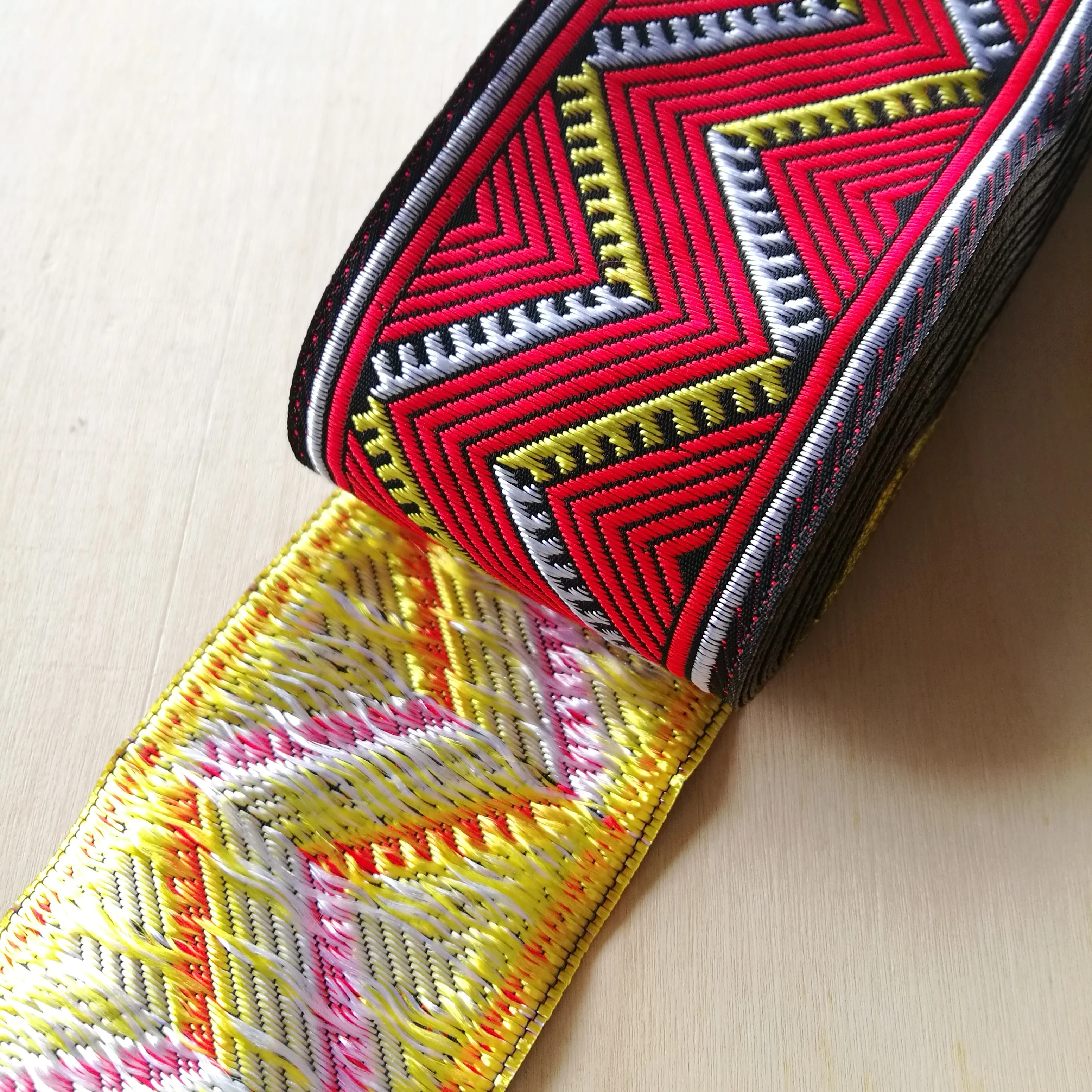 5 см 50 мм 2 дюйма красная серебристая золотая двусторонняя зигзагообразная