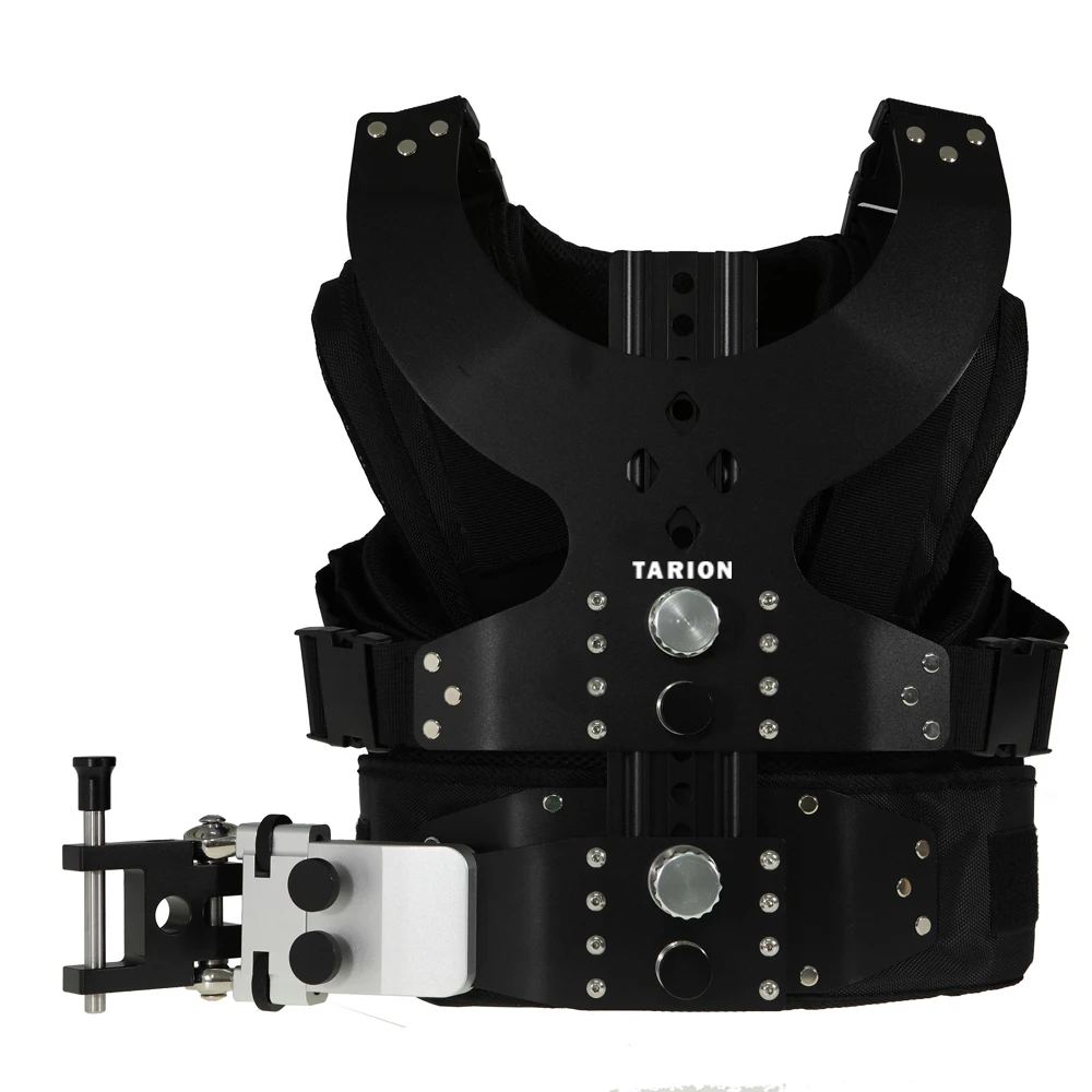TARION Новые Нагрузки Жилет Устойчивый Рог Стабилизатор Двухместный Рука DSLR Камеры