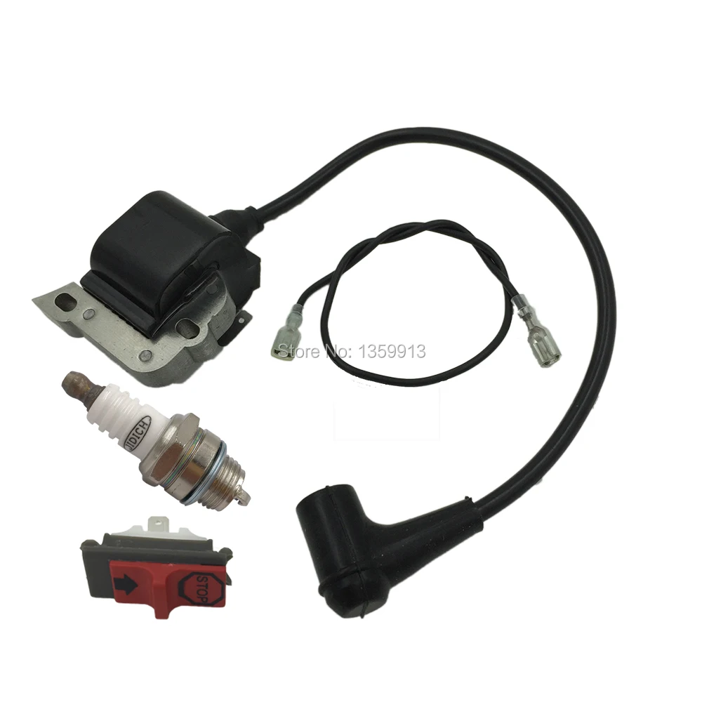 Chainsaw Spark Plug Switch Ignition Coil for H50 51 55 254 257 261 262XP 266 268 272XP | Инструменты