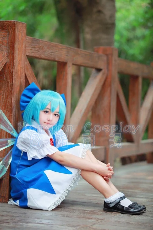 Косплей-Костюм Touhou Project Cirno с крылом 11 |