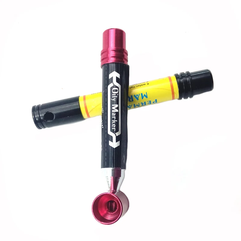 1 шт. Smok креативная ручка металлическая курительная трубка Табак кальян