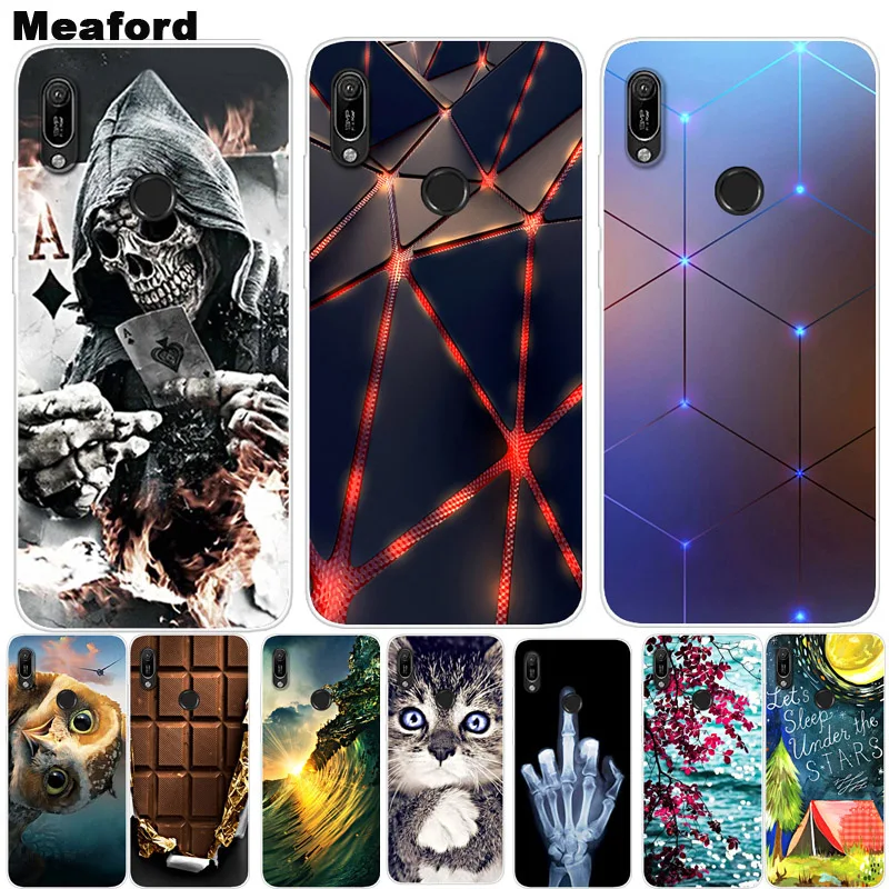 

For Huawei P Smart Z Case Cover Soft Silicone Phone Case For Huawei P Smart Z STK-LX1 PSmart 2020 2021 PSmartZ Case Back Cover